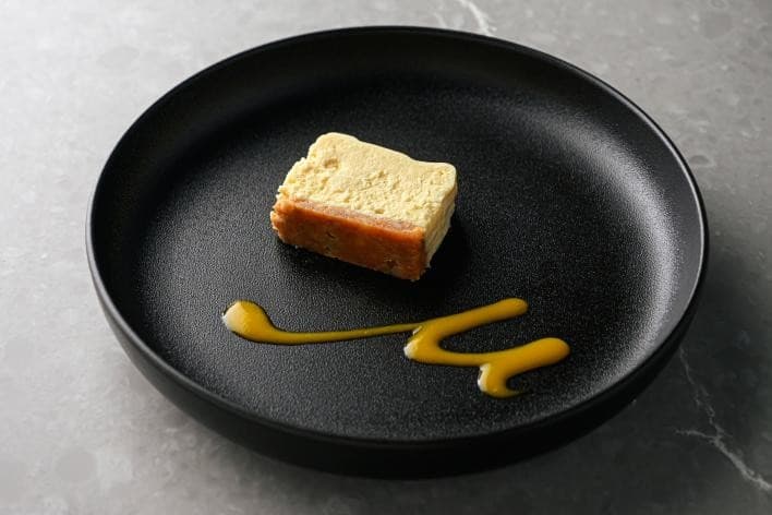 柚子香るチーズケーキ